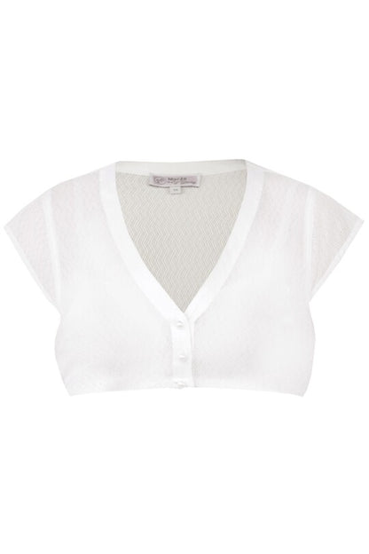 Dirndlbluse Marjo Perasdorf weiß