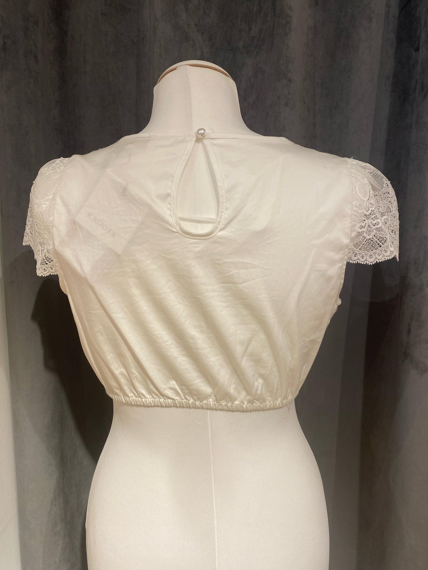 Dirndlbluse Krüger Collection Perlen