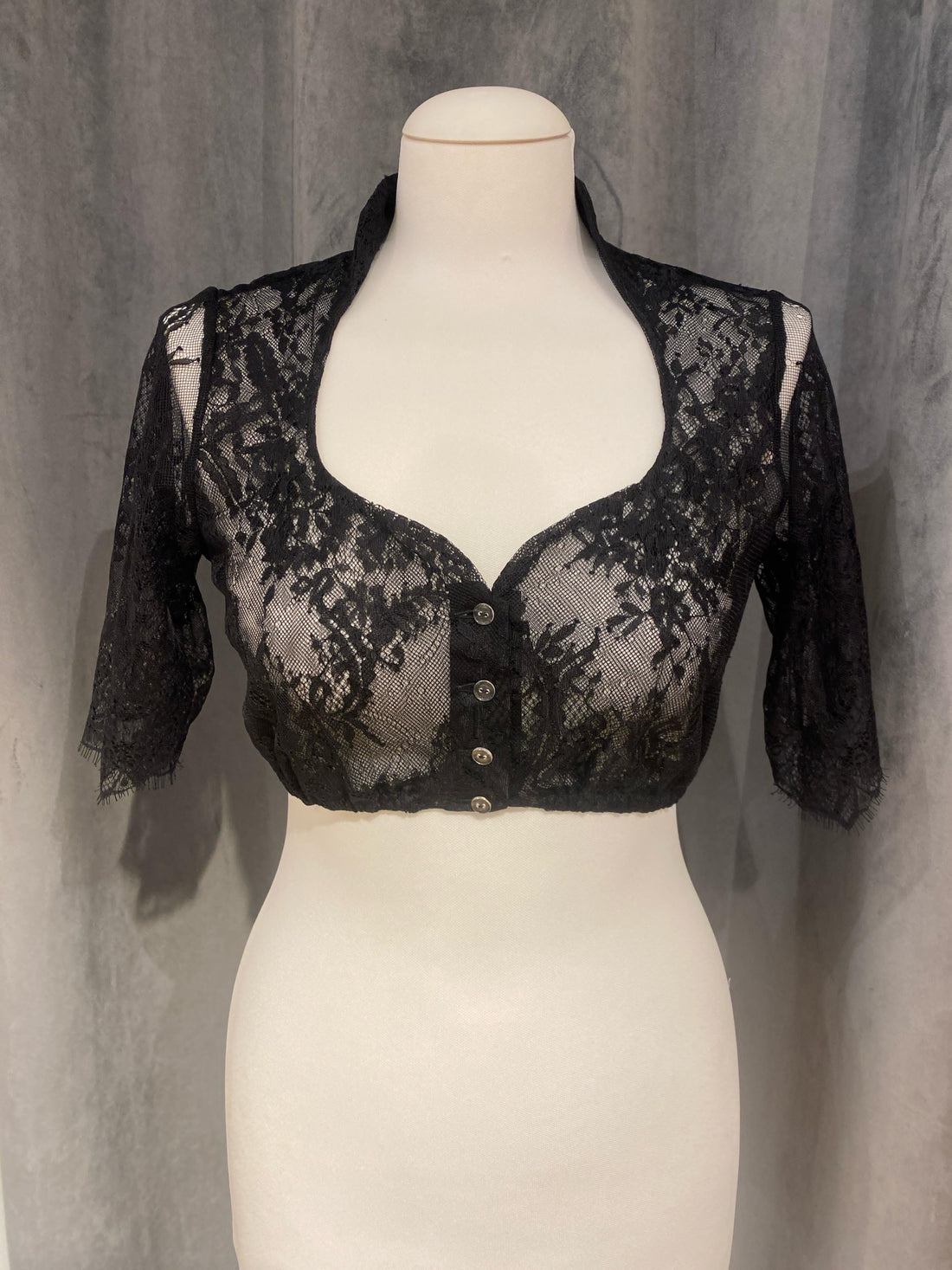 Dirndlbluse Astrid Söll Spitze