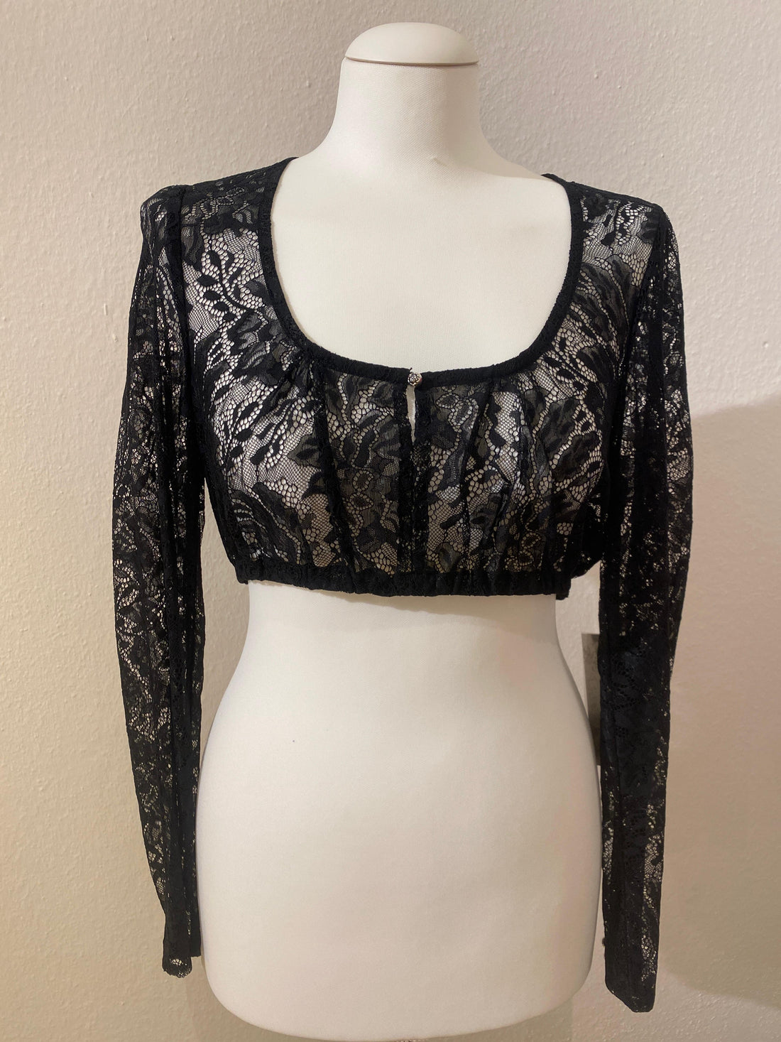 Dirndlbluse Mia Anno Domini Design schwarz