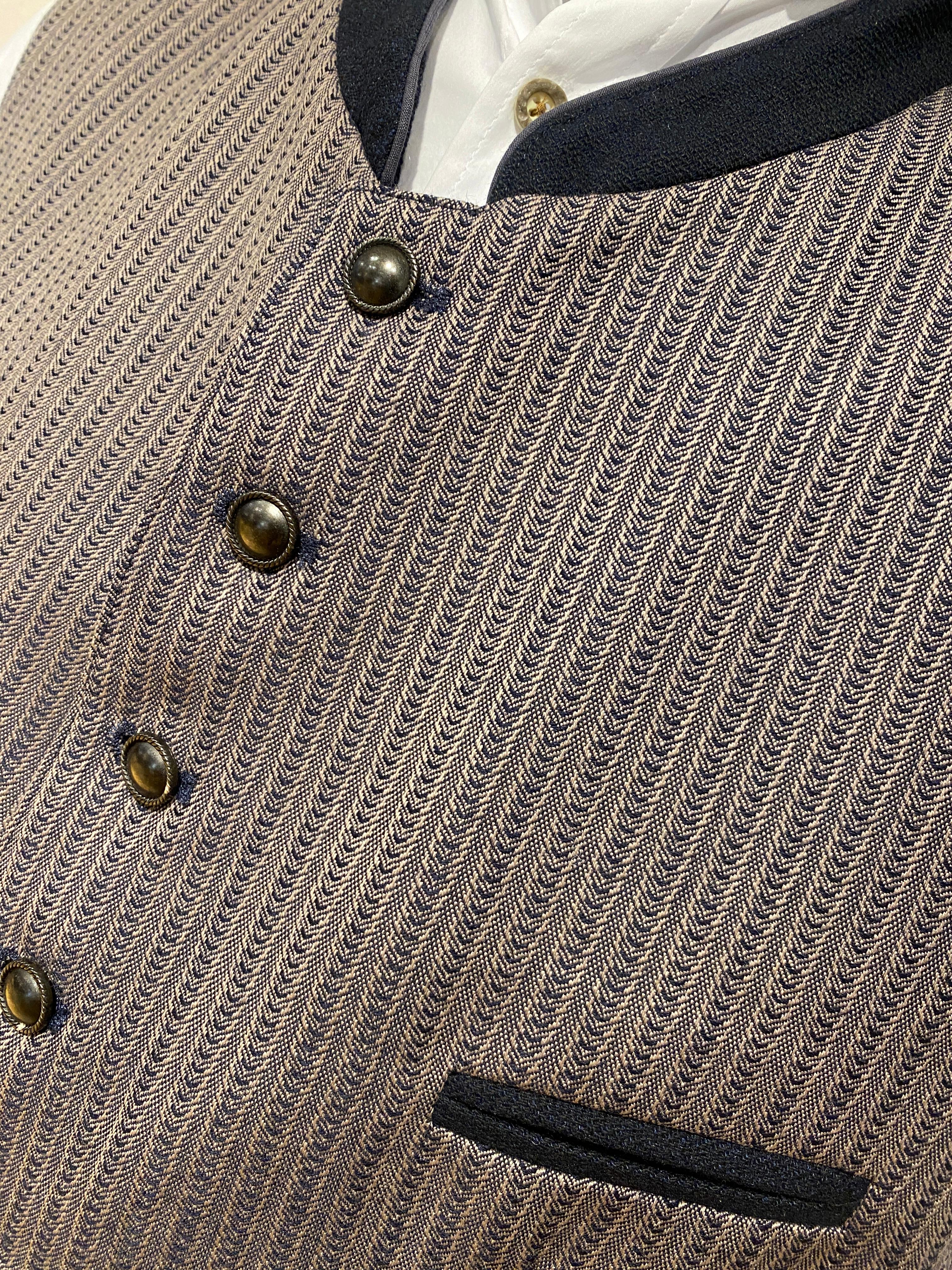 Trachtenweste Berlin &amp; Wolff beige/schwarz