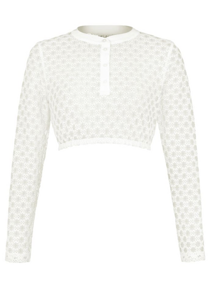 Dirndlbluse Monja Melega creme