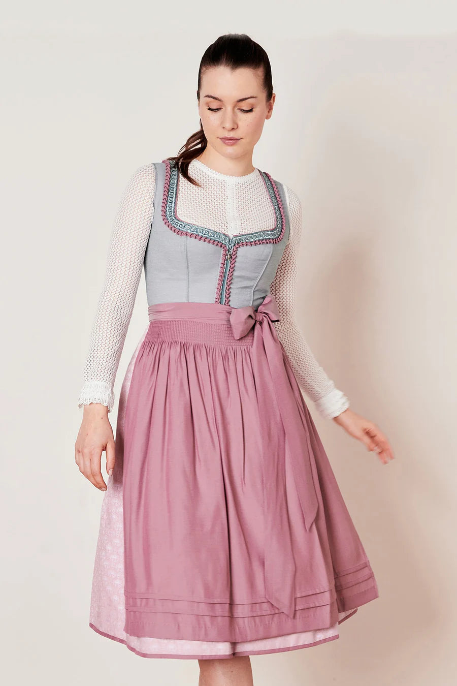 Dirndl Krüger türkis 70cm