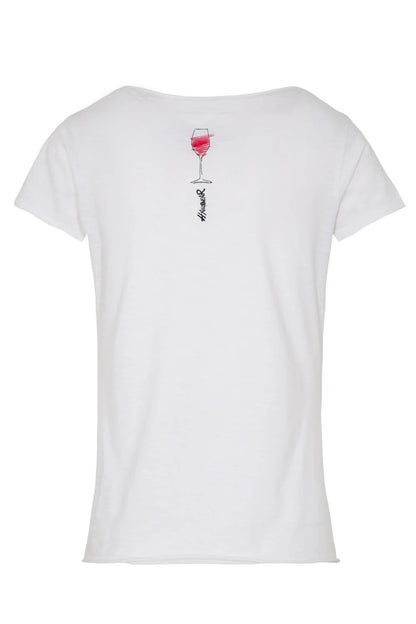 Tshirt Hangowear Weinzigartig weiß
