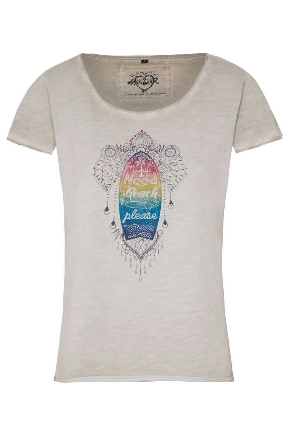 Tshirt Hangowear Surf Mandala off-white